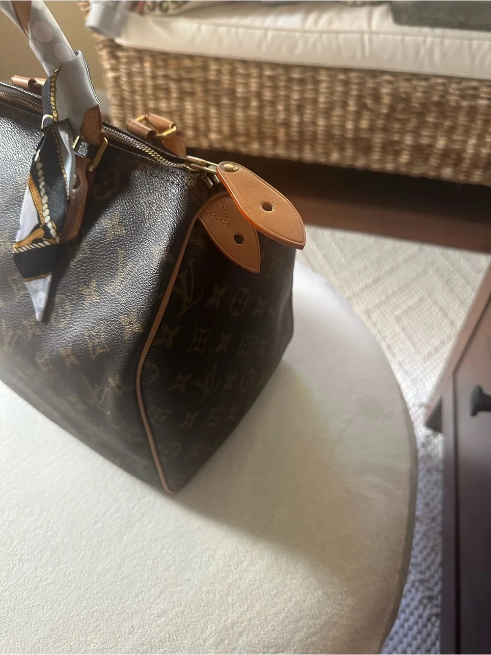 Louis Vuitton Monogram Speedy 30 Handbag - Brown- mint condition!